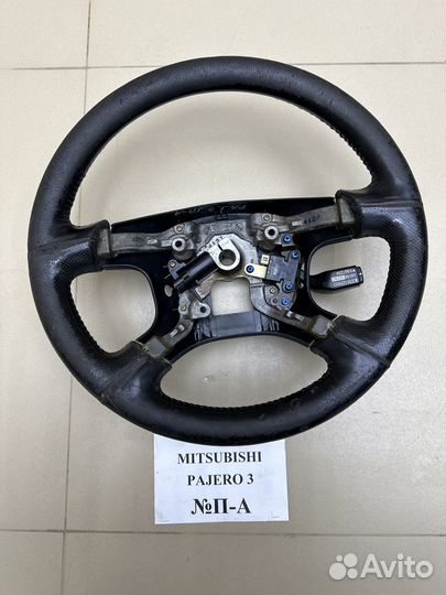 Руль с подушкой безопасности Mitsubishi Pajero 3