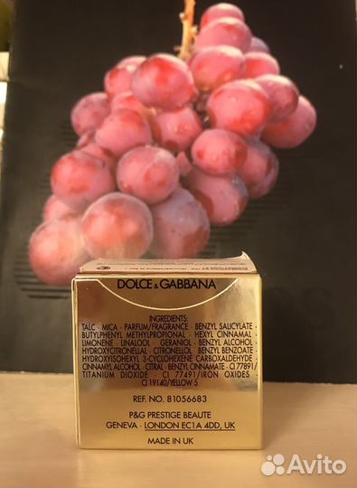 Пудра-шиммер Dolce & Gabbana The One