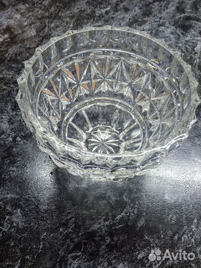 Салатник хрустальный
