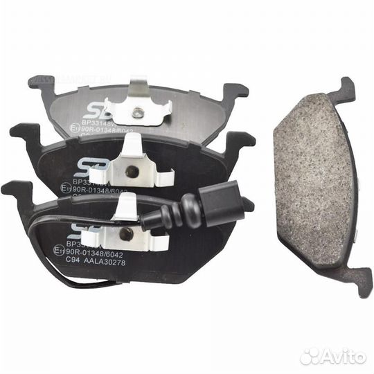 SB nagamochi BP33148W Колодки тормозные дисковые перед