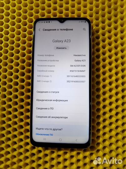 Samsung Galaxy A23, 4/64 ГБ