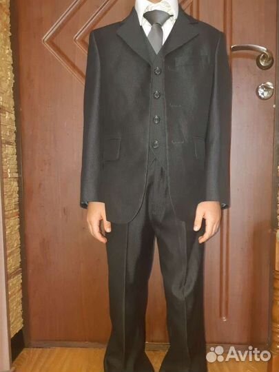 Костюм школьный 122/28 черный