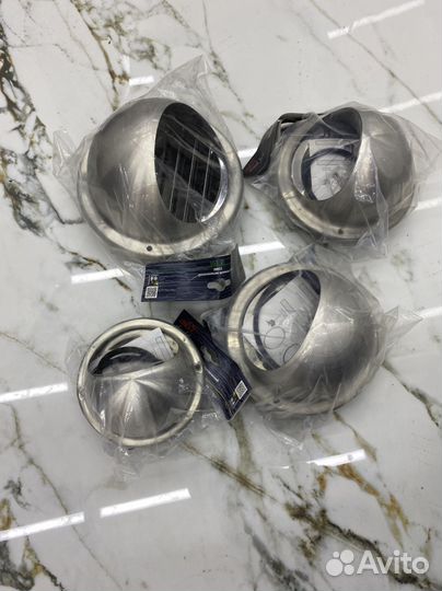 Козырёк нержавейка 125 вентиляция