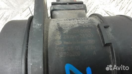 Расходомер воздуха дизельный KIA sportage 3 (ZML23BP01)