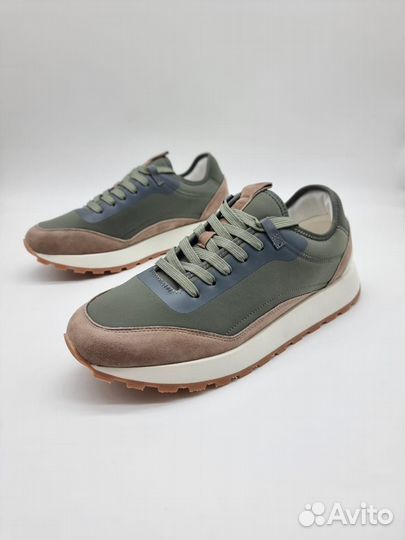 Кроссовки Brunello Cucinelli текстиль замша