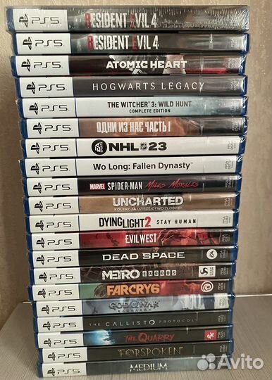 Много Игр для Sony Playstation 5 (Новые и Б/У)