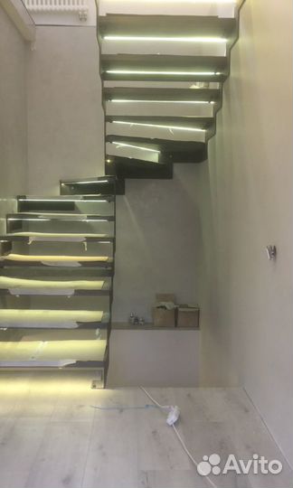 Подсветка лестницы с датчиками движения