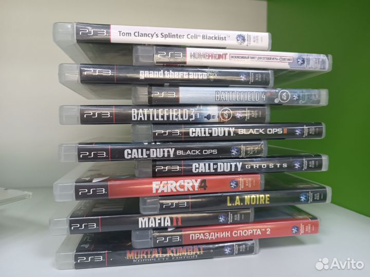 Диски на ps3