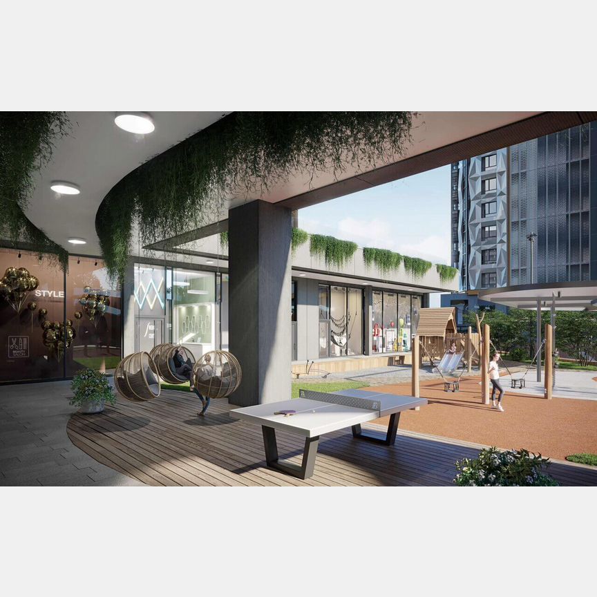 1-к. квартира, 46 м², 34/50 эт.