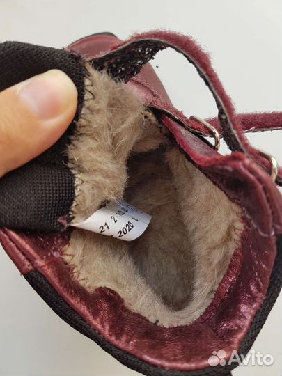 Зимние ботинки для девочки