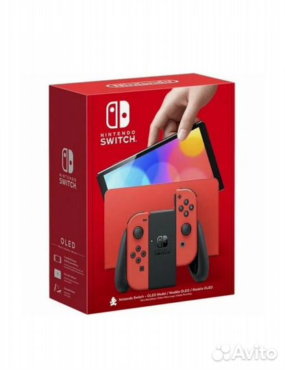 Nintendo Switch oled Mario Red Edition (новые)