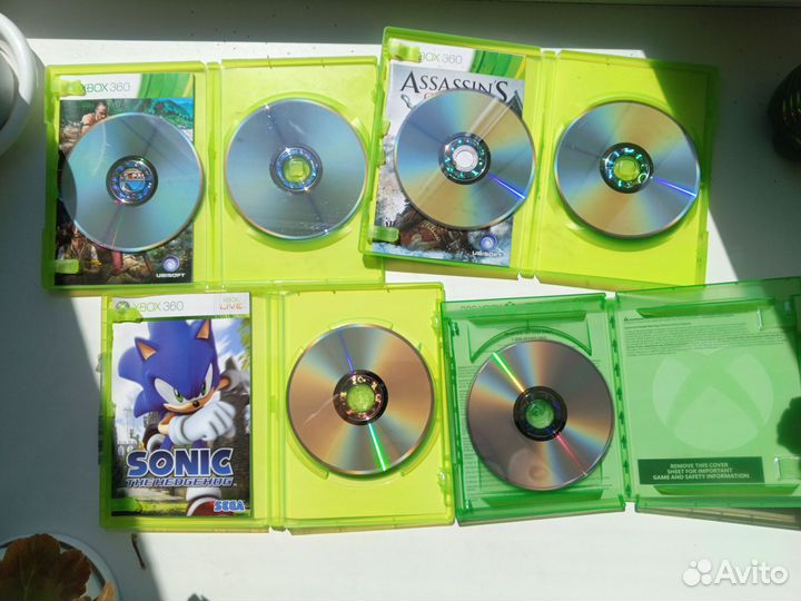 Игровые диски на Xbox 360