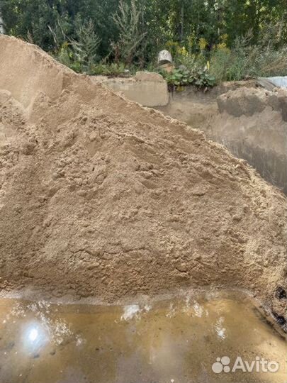 Песок щебень