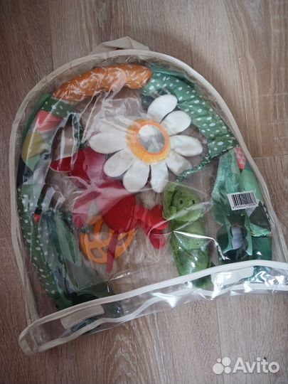 Дуга с игрушками happy baby