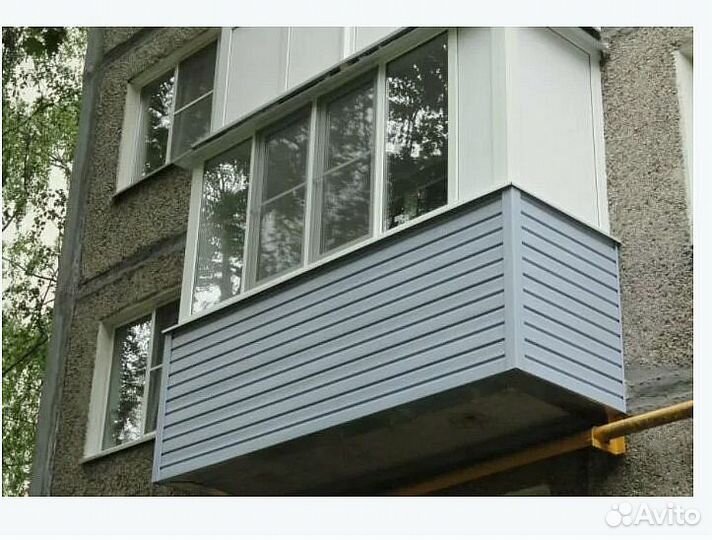 Остекление и отделка балконов и лоджий под ключ