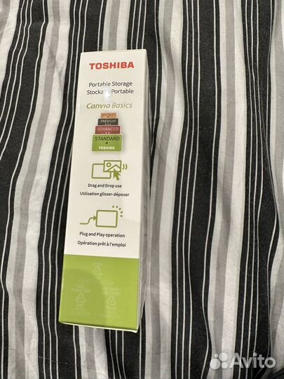 Внешний HDD Toshiba Canvio Basics 2 TB новый