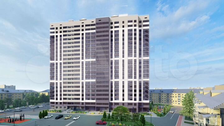 1-к. квартира, 50,3 м², 3/24 эт.