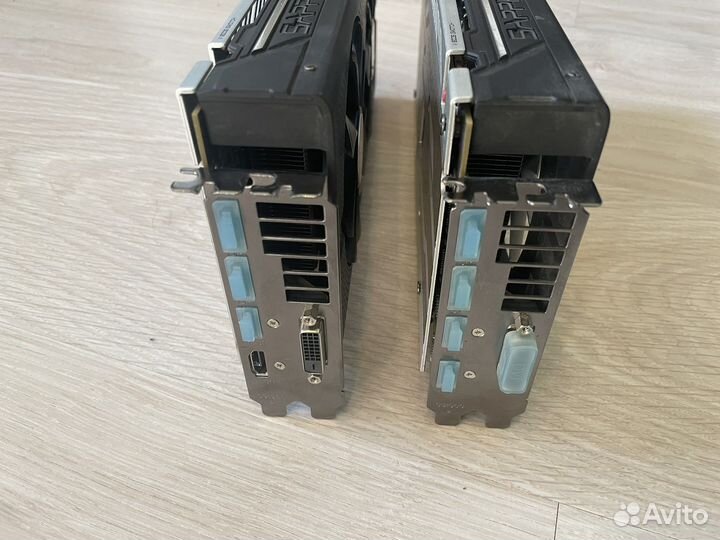 Видеокарта Sapphire rx480 Nitro+ 8gb два биоса