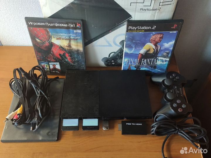 Sony PS2 128 gb+30 игр