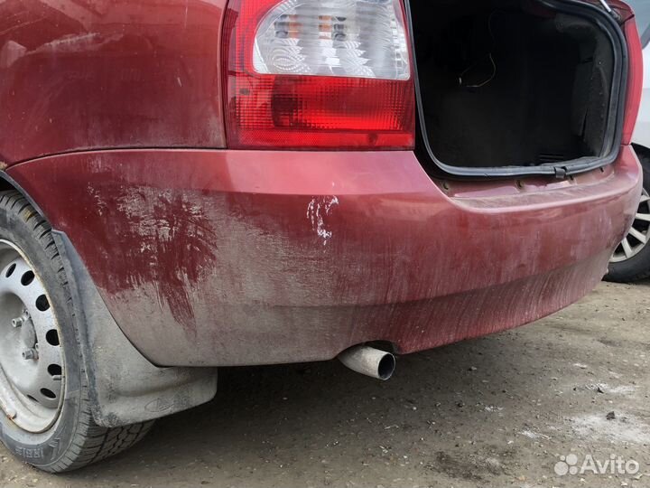 Задний бампер ваз kalina седан
