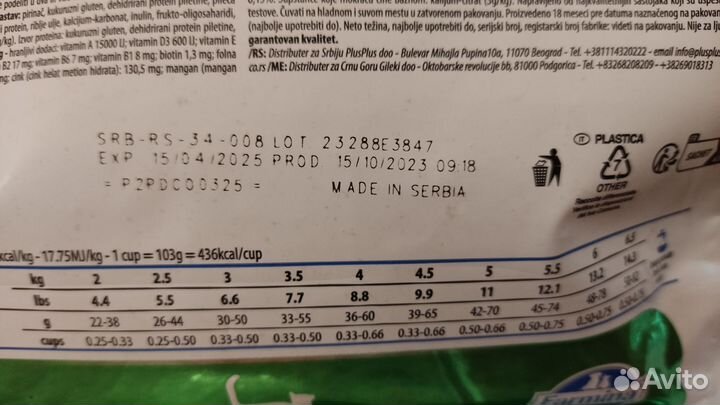 Сухой корм для кошек, Renal