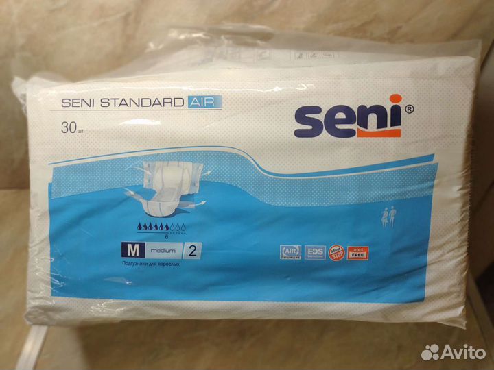 Памперсы для взрослых, Flamingo M, seni М