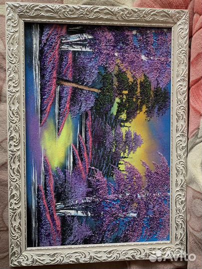 Картина из Уральского камня