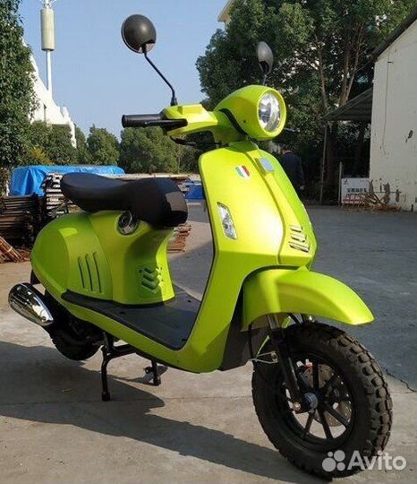 Скутер City PG (Евро дизайн) зеленый