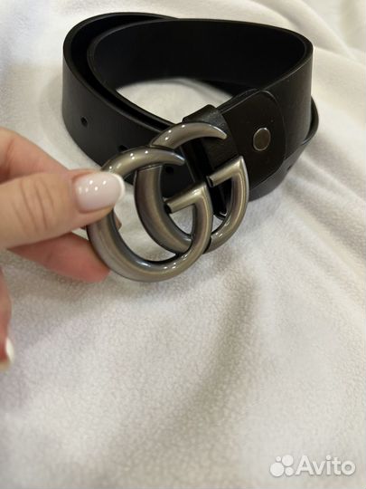 Ремень кожаный женский новый Gucci широкий
