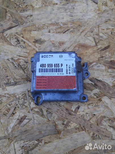 Блок SRS Audi A6 C5 рестайлинг (2001—2004)