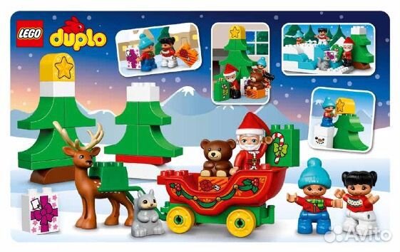 Lego Duplo Конструктор Новый год 10837