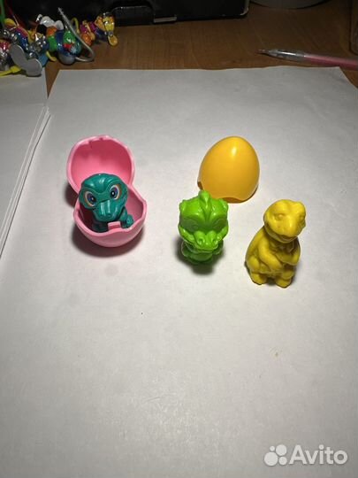 Игрушки из киндера 90х