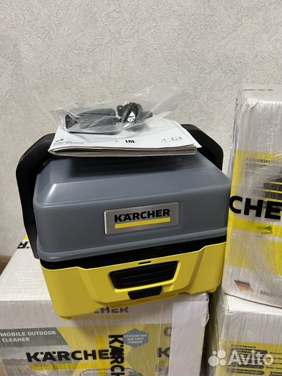 Аккумуляторная мойка karcher