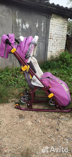 Коляска санки