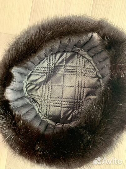 Мужская норковая шапка