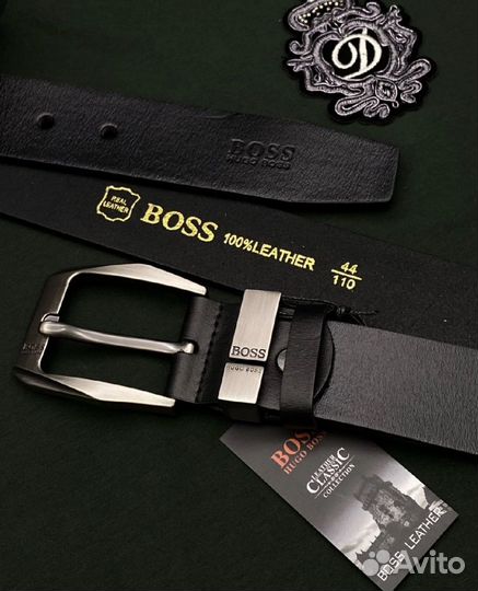 Ремень кожаный