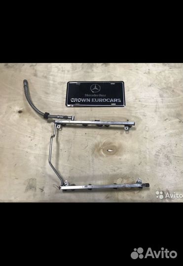 Топливная рампа Мерседес W221 OM-273. S-550