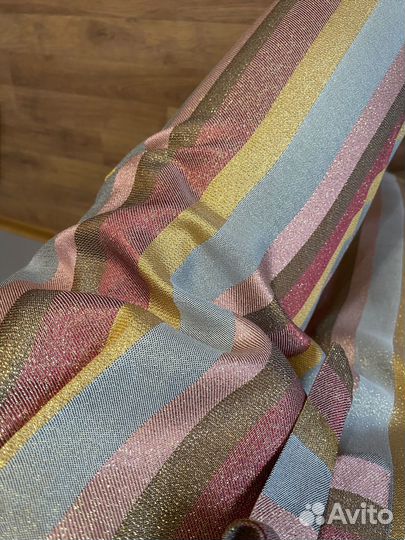 Брюки с люрексом