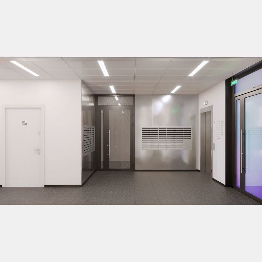 1-к. квартира, 34,6 м², 8/9 эт.