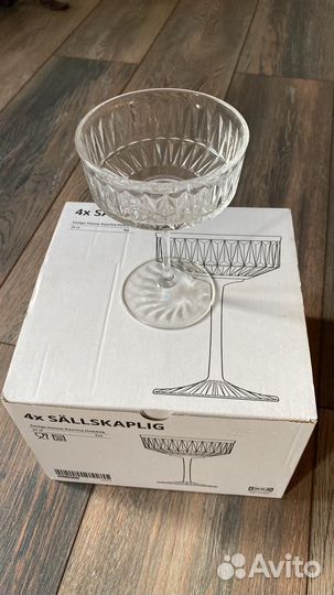 Бокалы для шампанского sällskaplig. IKEA