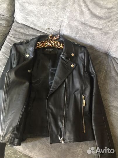 Кожаная косуха новая