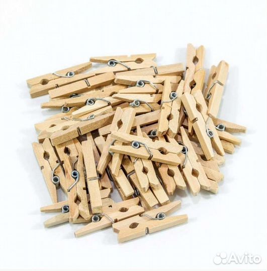 Цветочный аксессуар/прищепки декоративные 3,5см