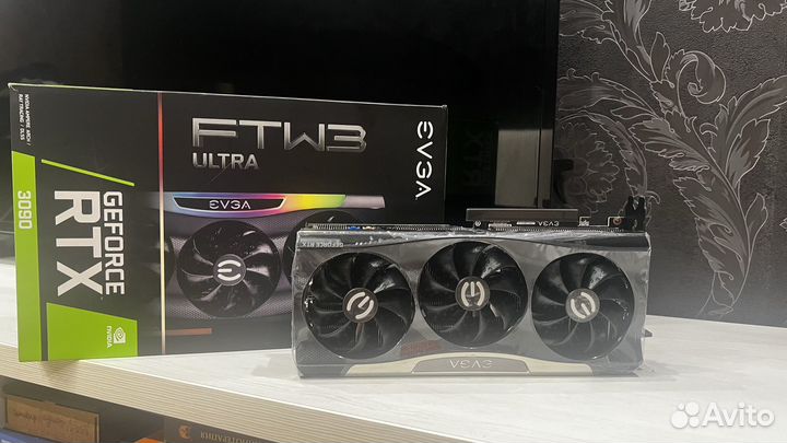 Видеокарта evga 3090