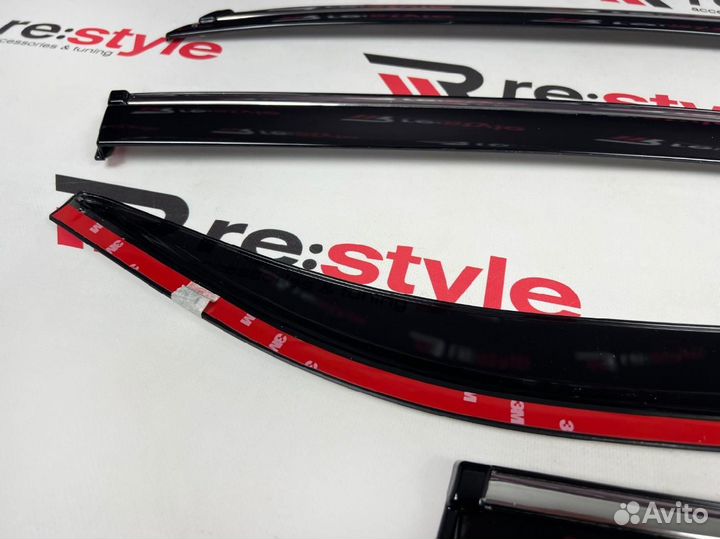 Ветровики Toyota Camry 50 Качество N2075