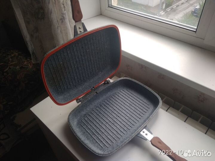 Двухсторонняя сковорода-гриль 