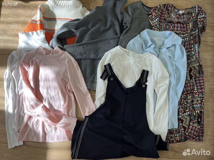 Вещи пакетом на подростка девочку 158-164