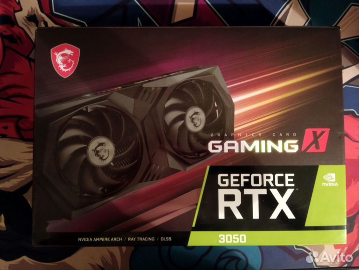 Msi RTX 3050 gaming X