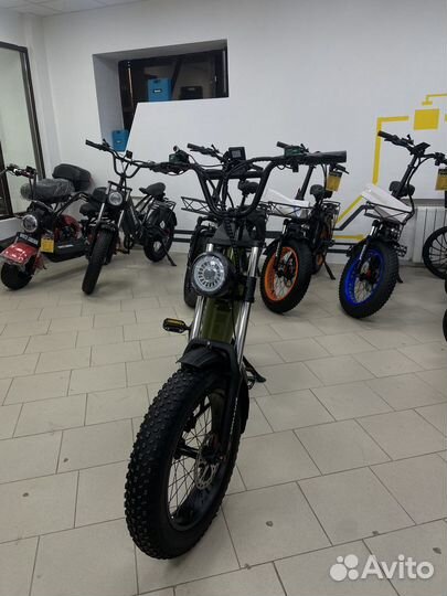 Электровелосипед Minako FOX Хаки