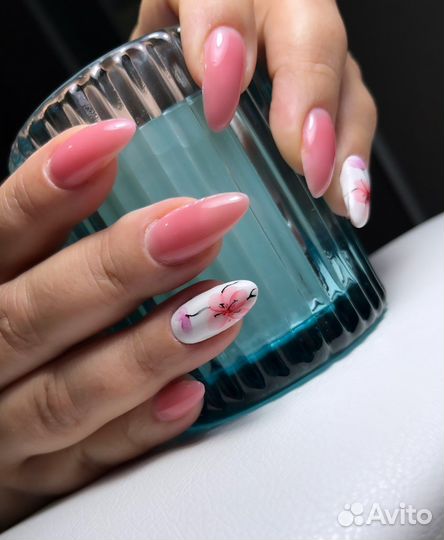 Маникюр, укрепление ногтей, наращивание