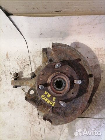 Кулак поворотный передний левый Hyundai Sonata